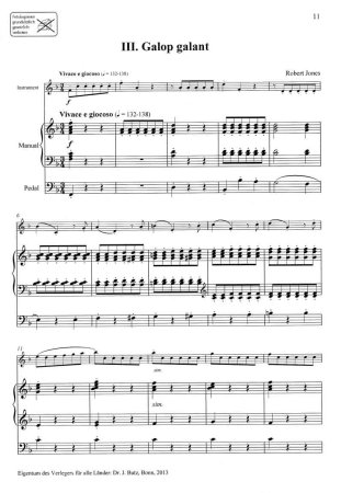 Preview: Galop galant - Robert Jones